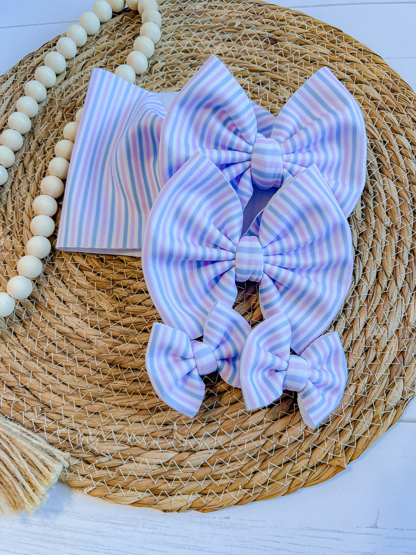 Newborn Stripe Headwrap