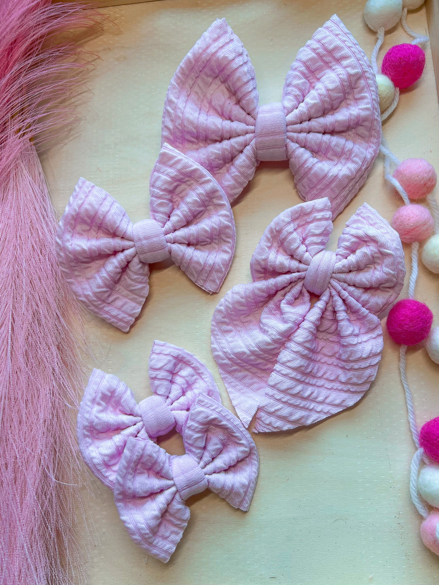 Knotted Baby Pink