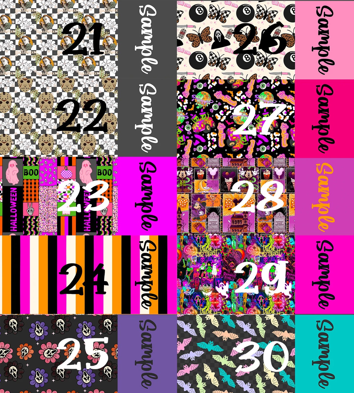 Halloween 2025 - Custom Name Bows