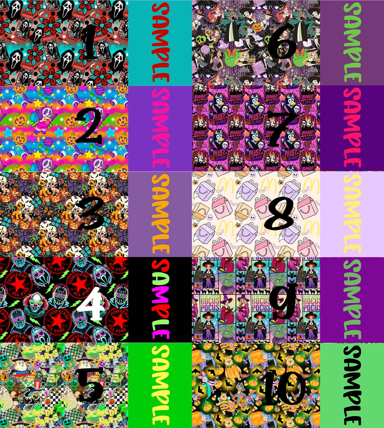 Halloween 2026 - Custom Name Bows