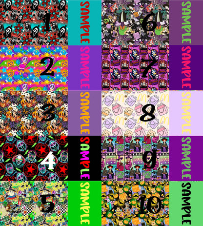 Halloween 2026 - Custom Name Bows