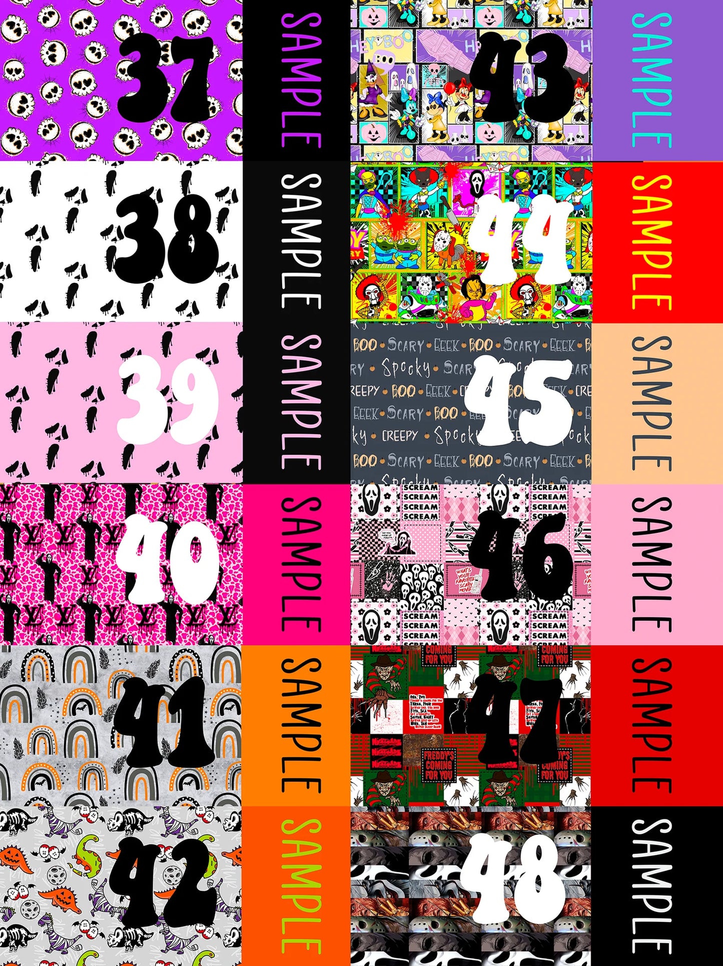 Halloween 2024 - Custom Name Bows