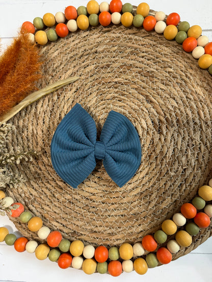 Blue Ribbed