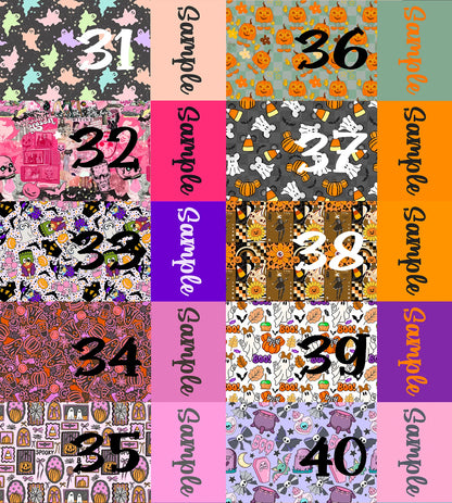 Halloween 2025 - Custom Name Bows