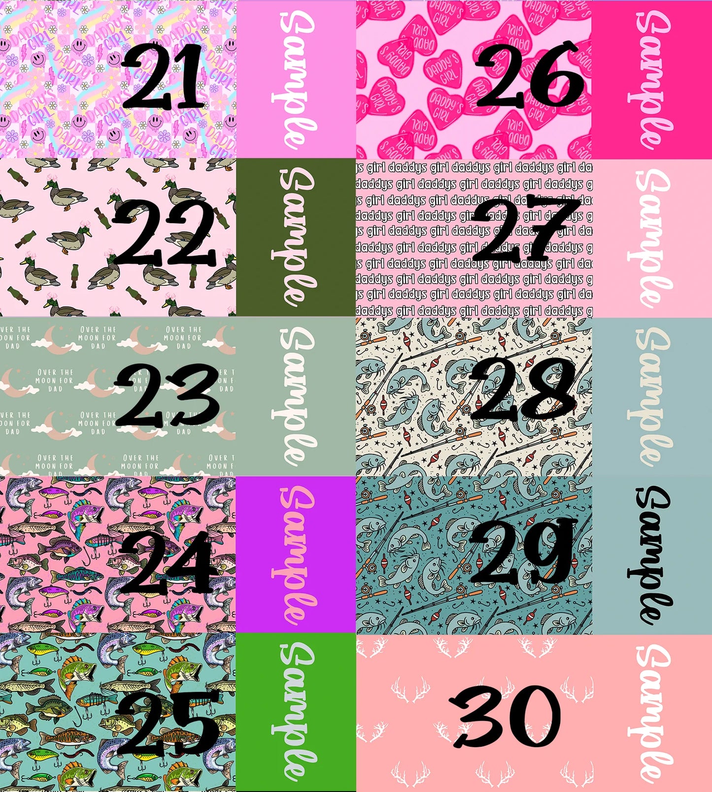 Daddys Girl - Custom Name Bows