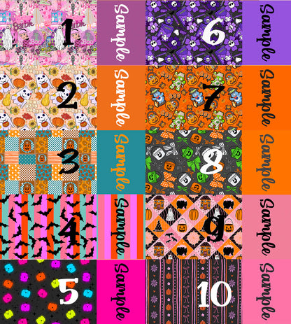Halloween 2025 - Custom Name Bows