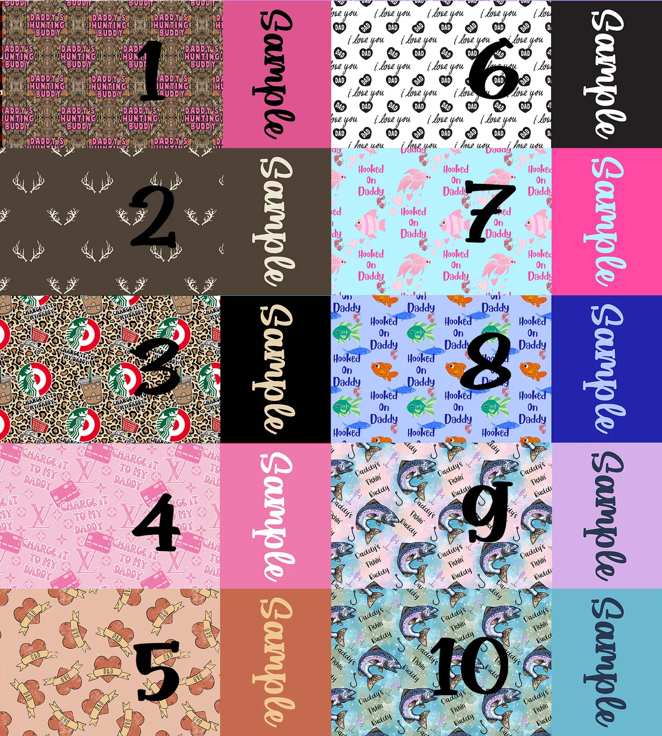 Daddys Girl - Custom Name Bows