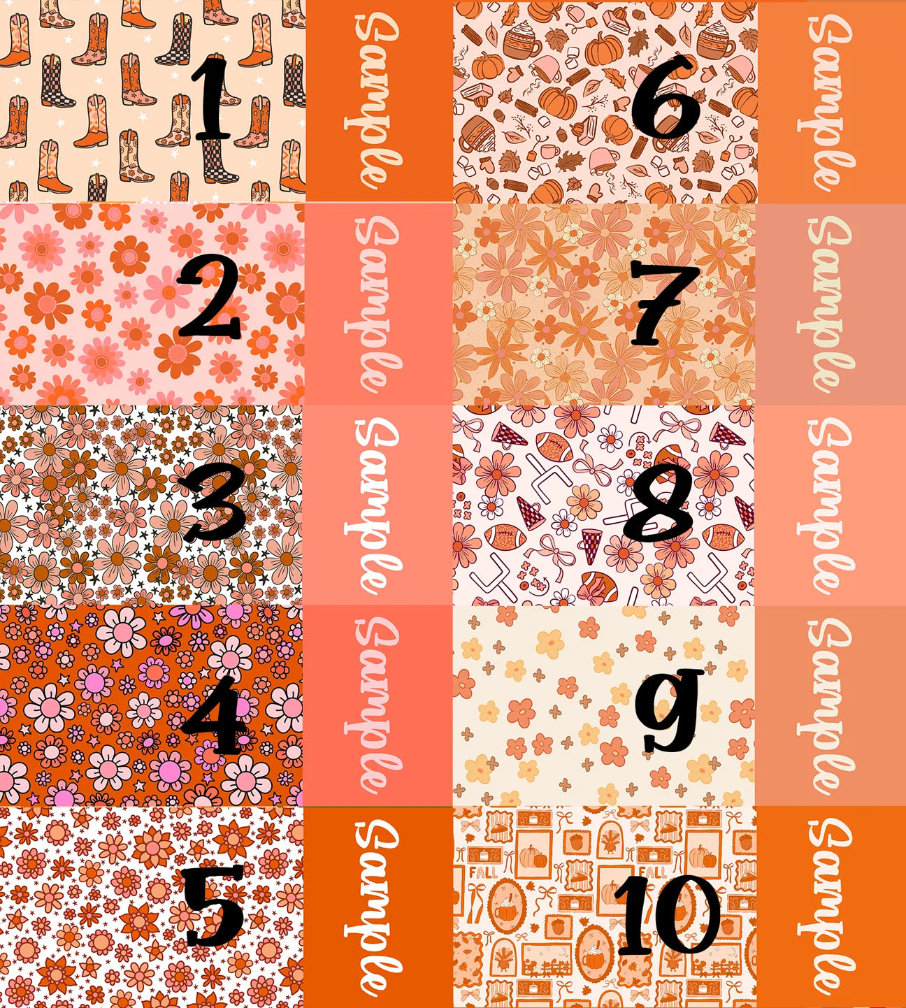 Fall Skyy - Custom Name Bows