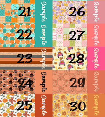 Fall 2025 - Custom Name Bows