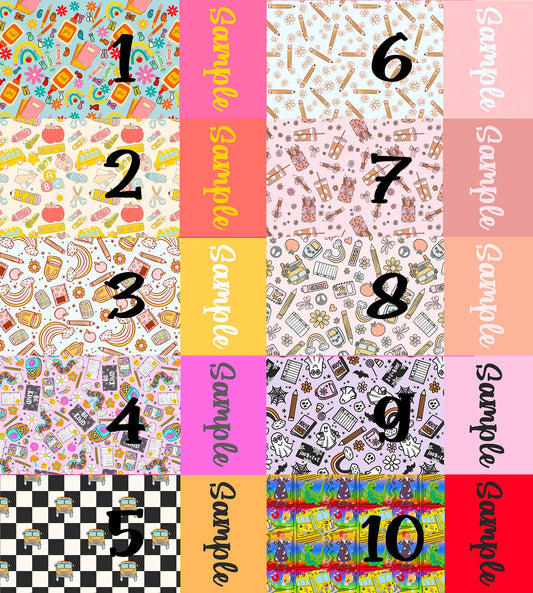 School 2025 - Custom Name Bows
