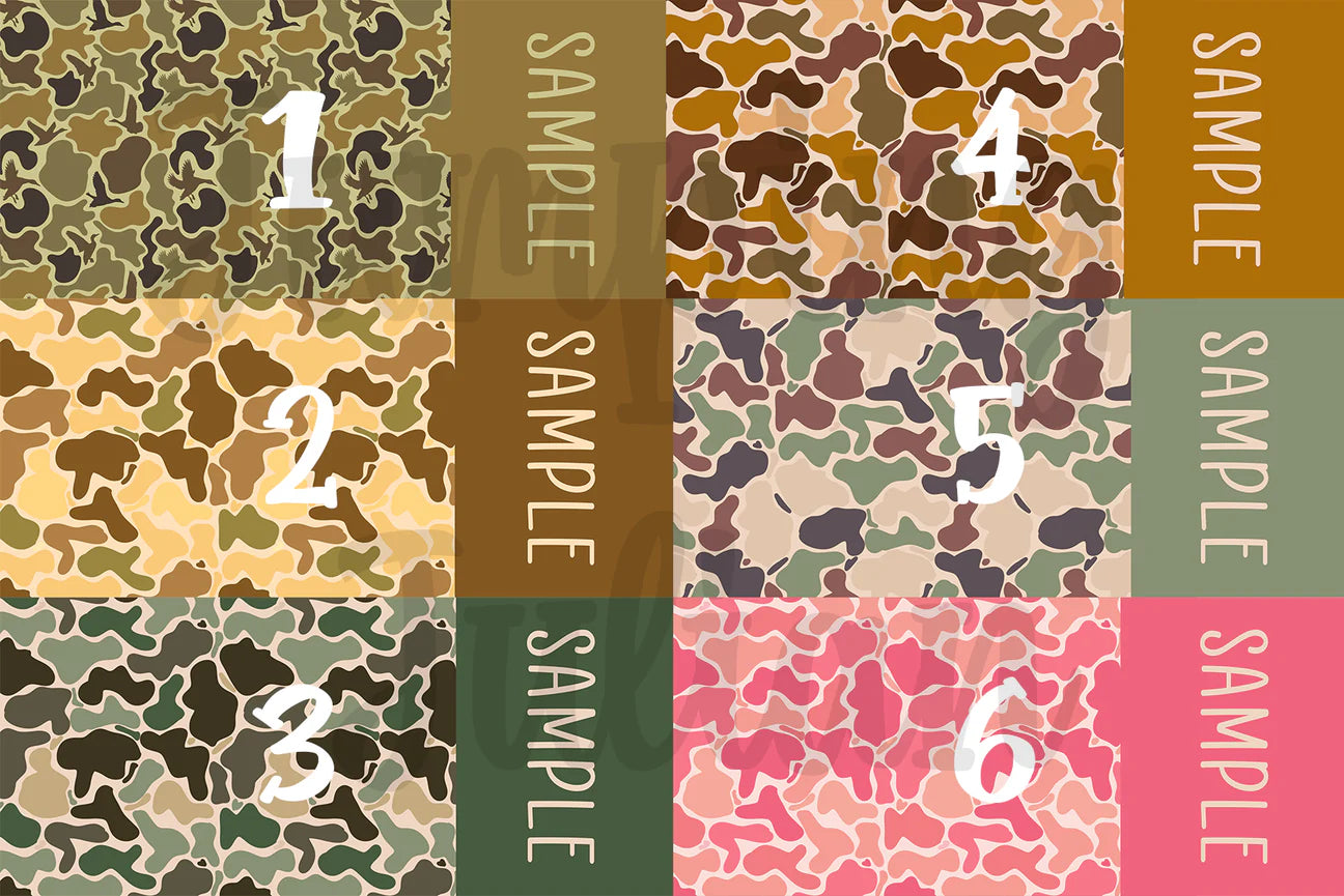 Camo - Custom Name Bows