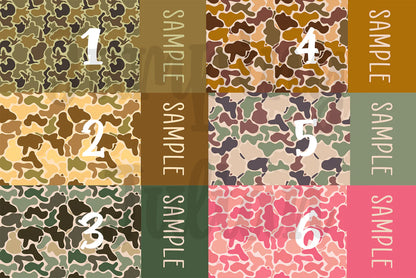 Camo - Custom Name Bows