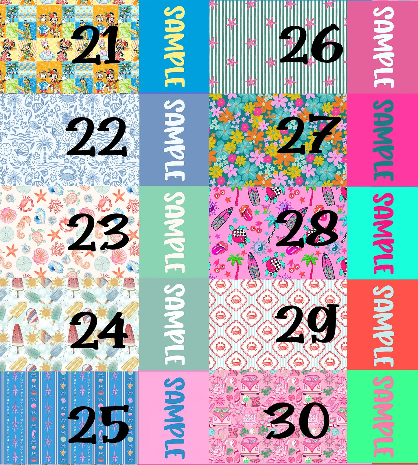 Summer 2026 - Custom Name Bows