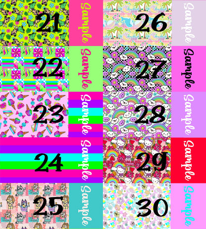 Summer 2025 - Custom Name Bows