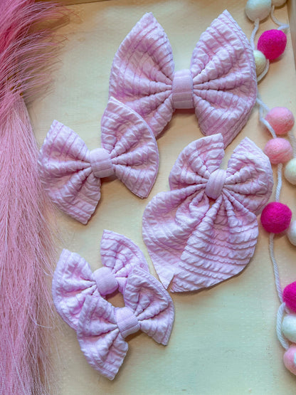 Knotted Baby Pink