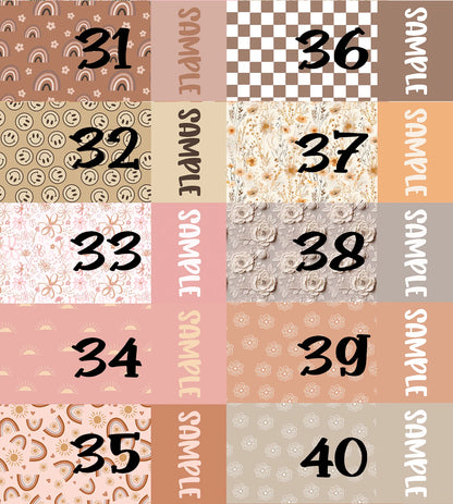 Neutrals - Custom Name Bows