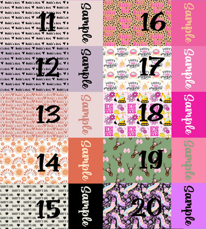 Daddys Girl - Custom Name Bows
