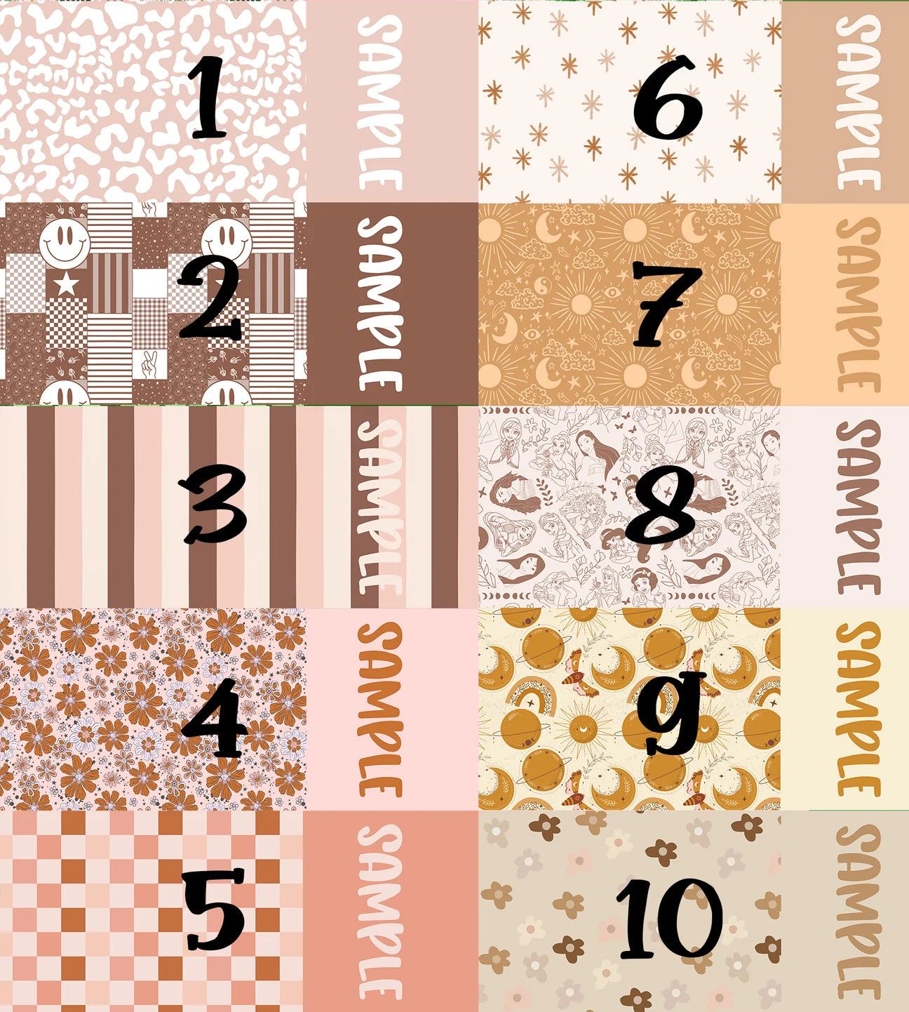Neutrals - Custom Name Bows