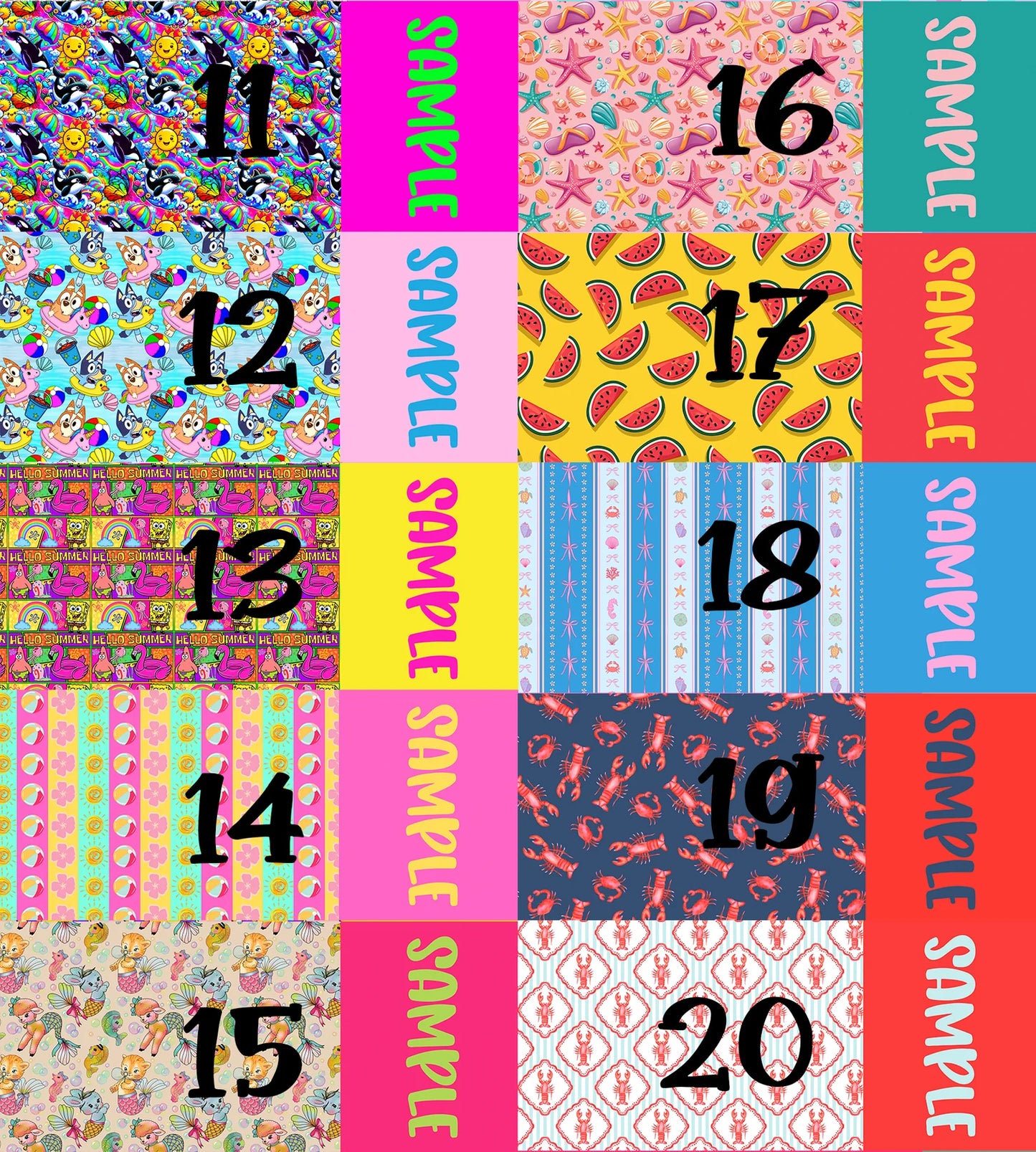 Summer 2026 - Custom Name Bows