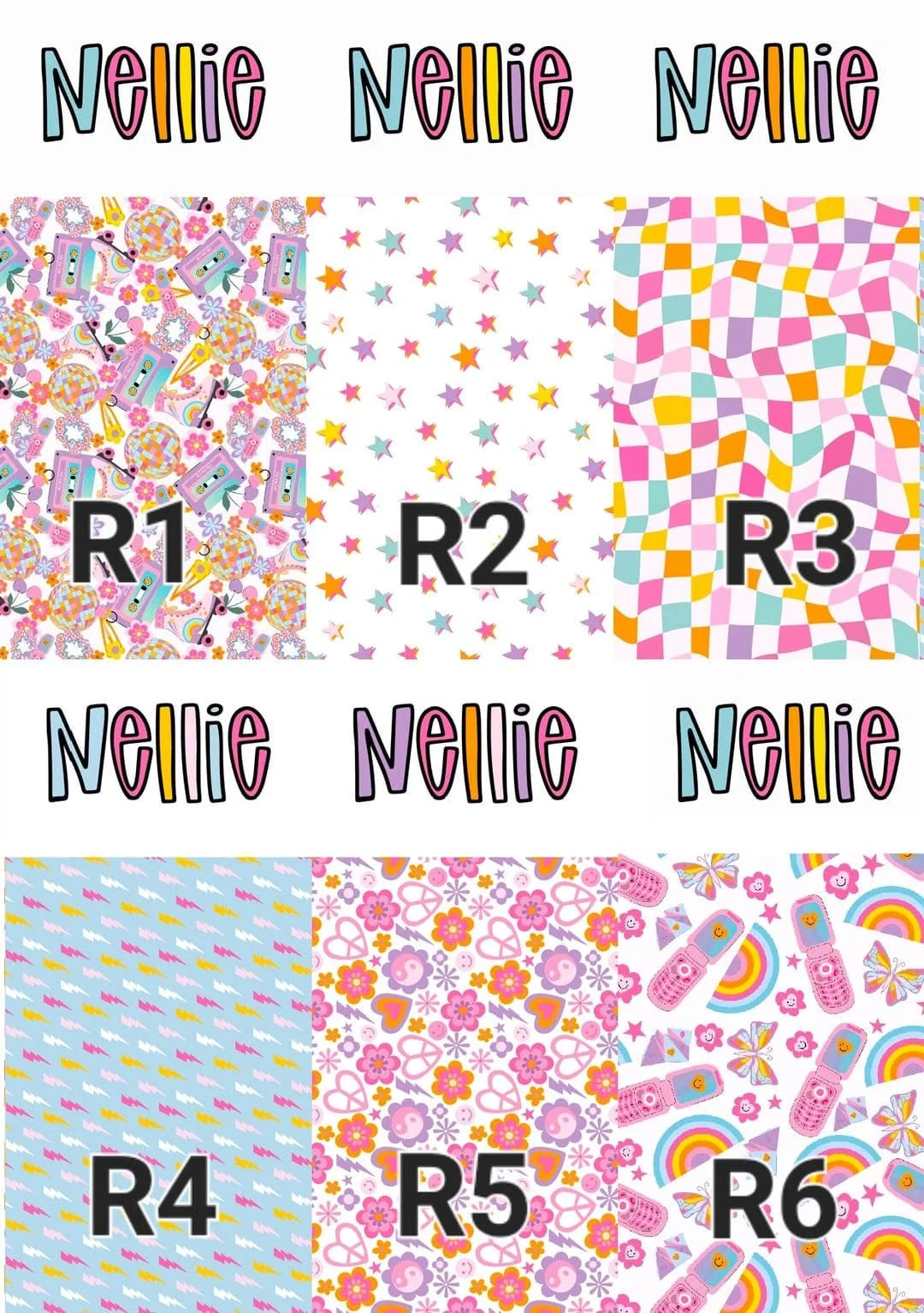 Retro - Custom Name Bows
