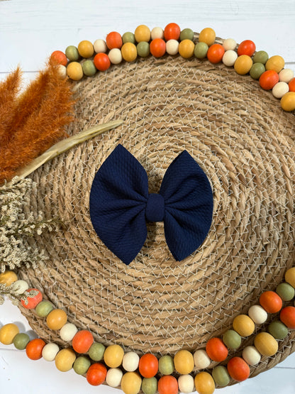 Navy Bow