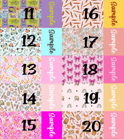 School 2025 - Custom Name Bows