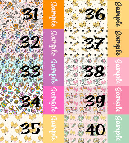 School 2025 - Custom Name Bows