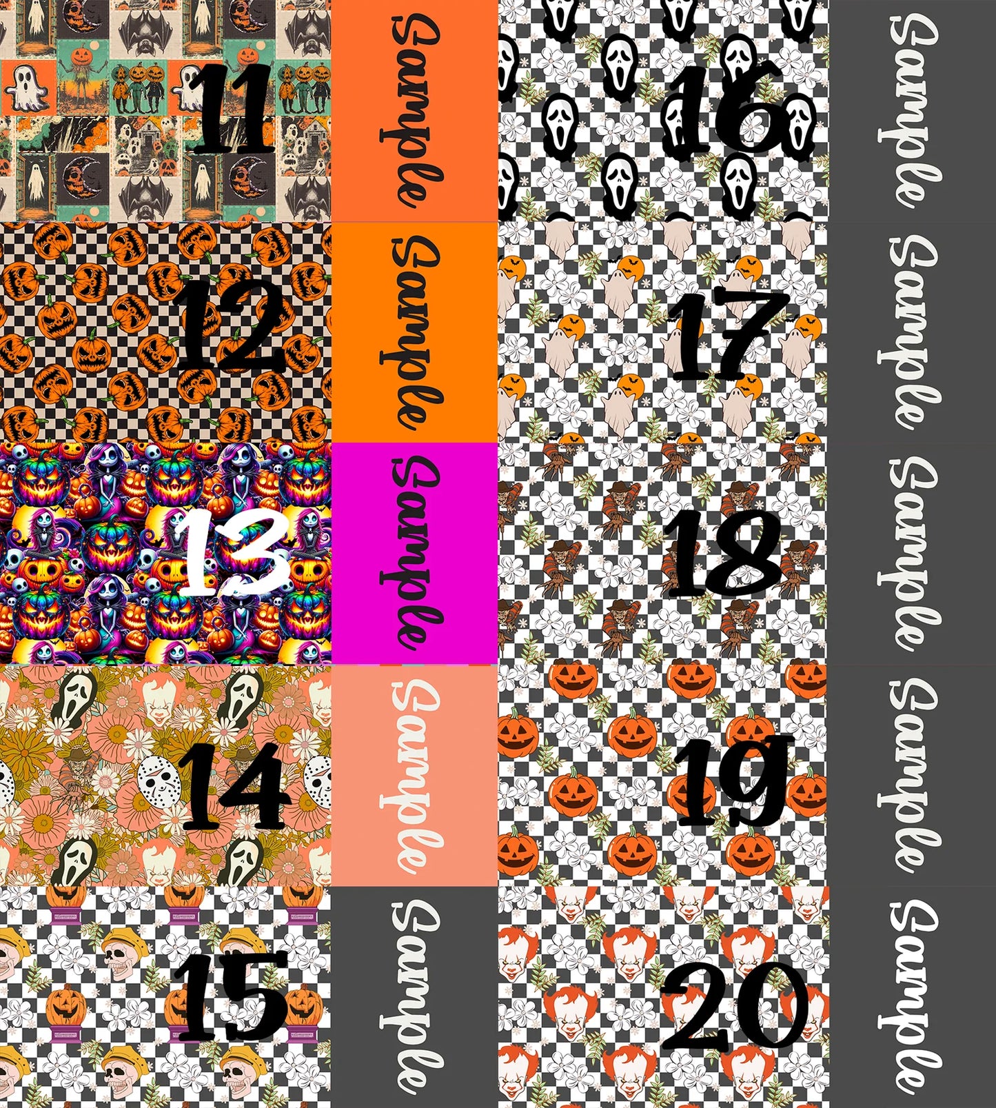 Halloween 2025 - Custom Name Bows