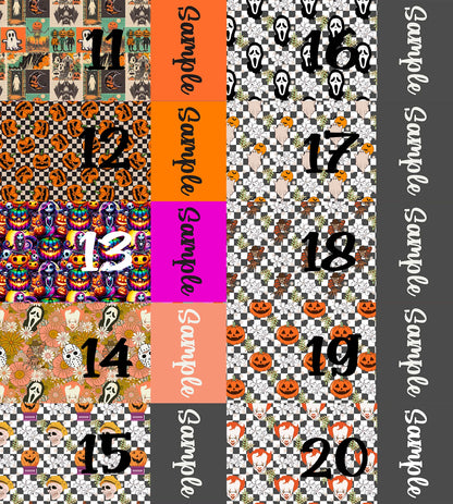 Halloween 2025 - Custom Name Bows