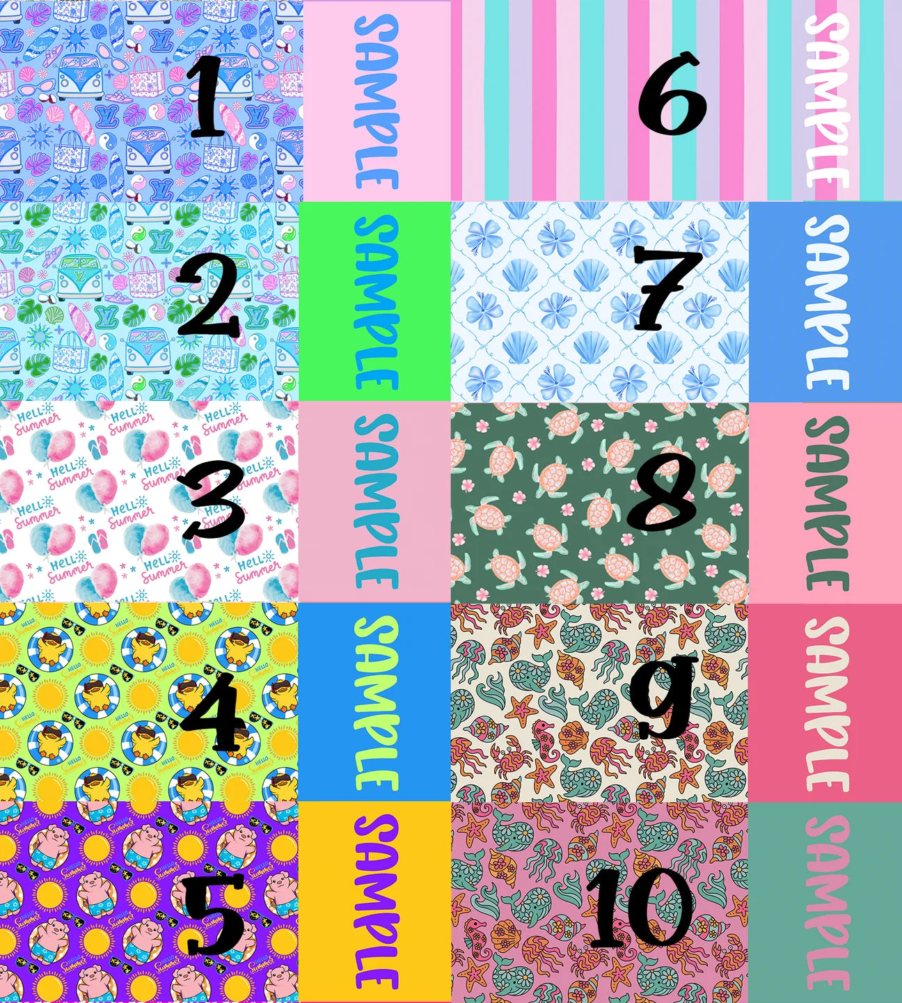 Summer 2026 - Custom Name Bows