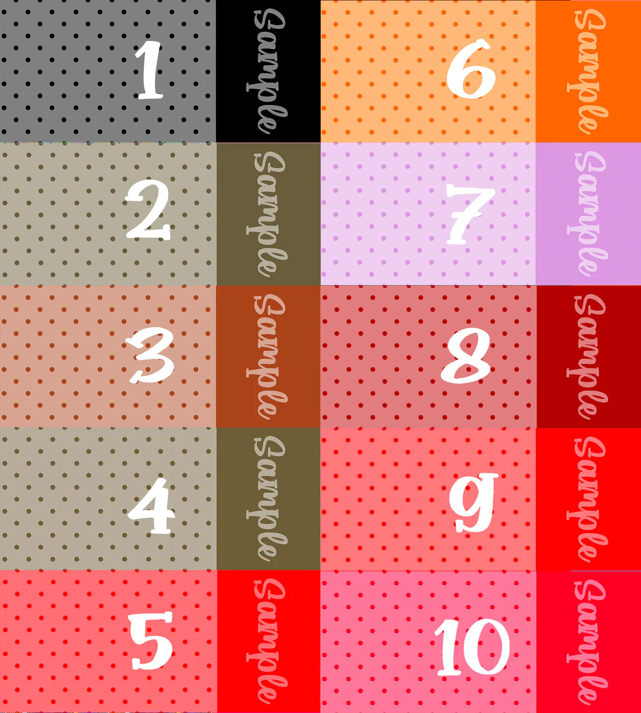 Polka Dot - Custom Name Bows