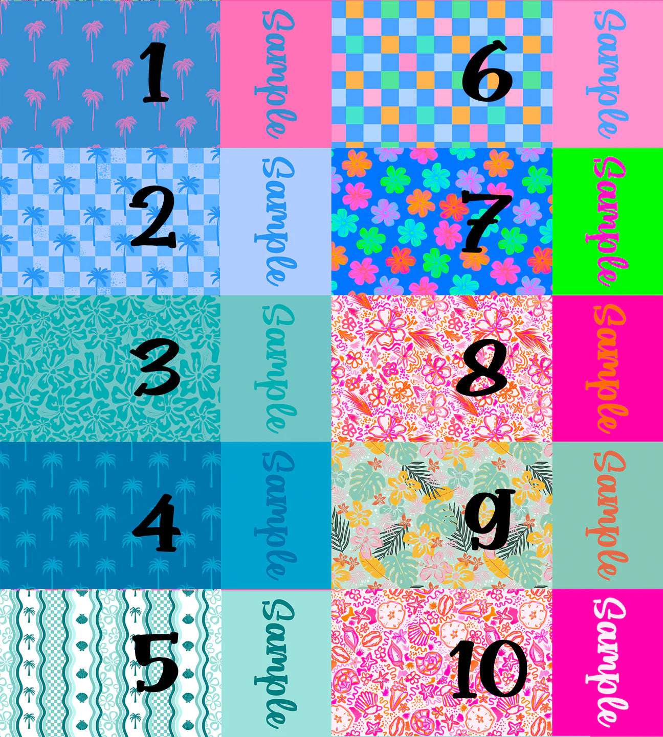 Summer Skyy - Custom Name Bows