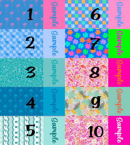 Summer Skyy - Custom Name Bows