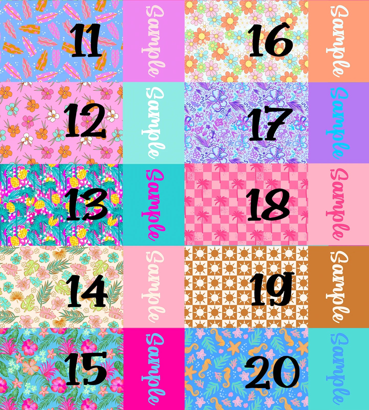 Summer Skyy - Custom Name Bows
