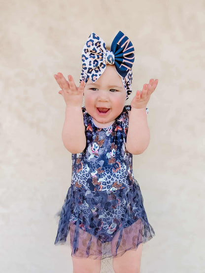Animal Print - Custom Name Bows