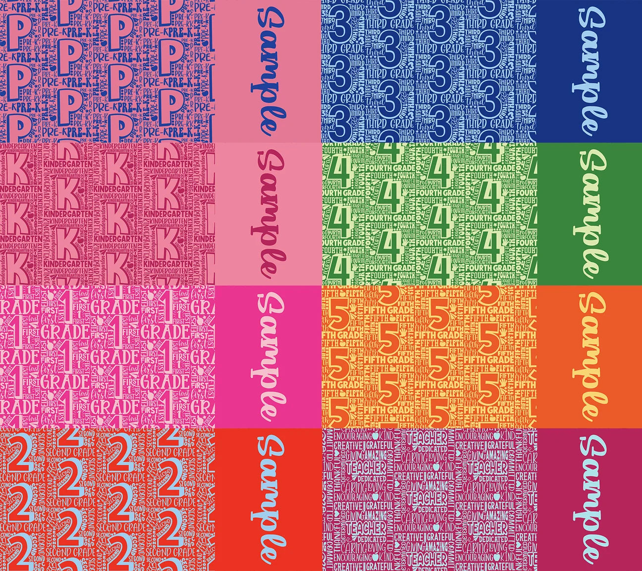 Grades - Custom Name Bows
