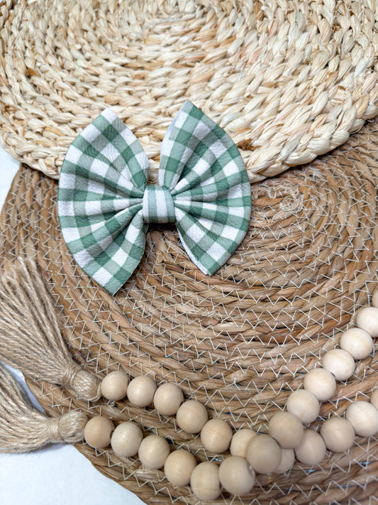 Green Gingham