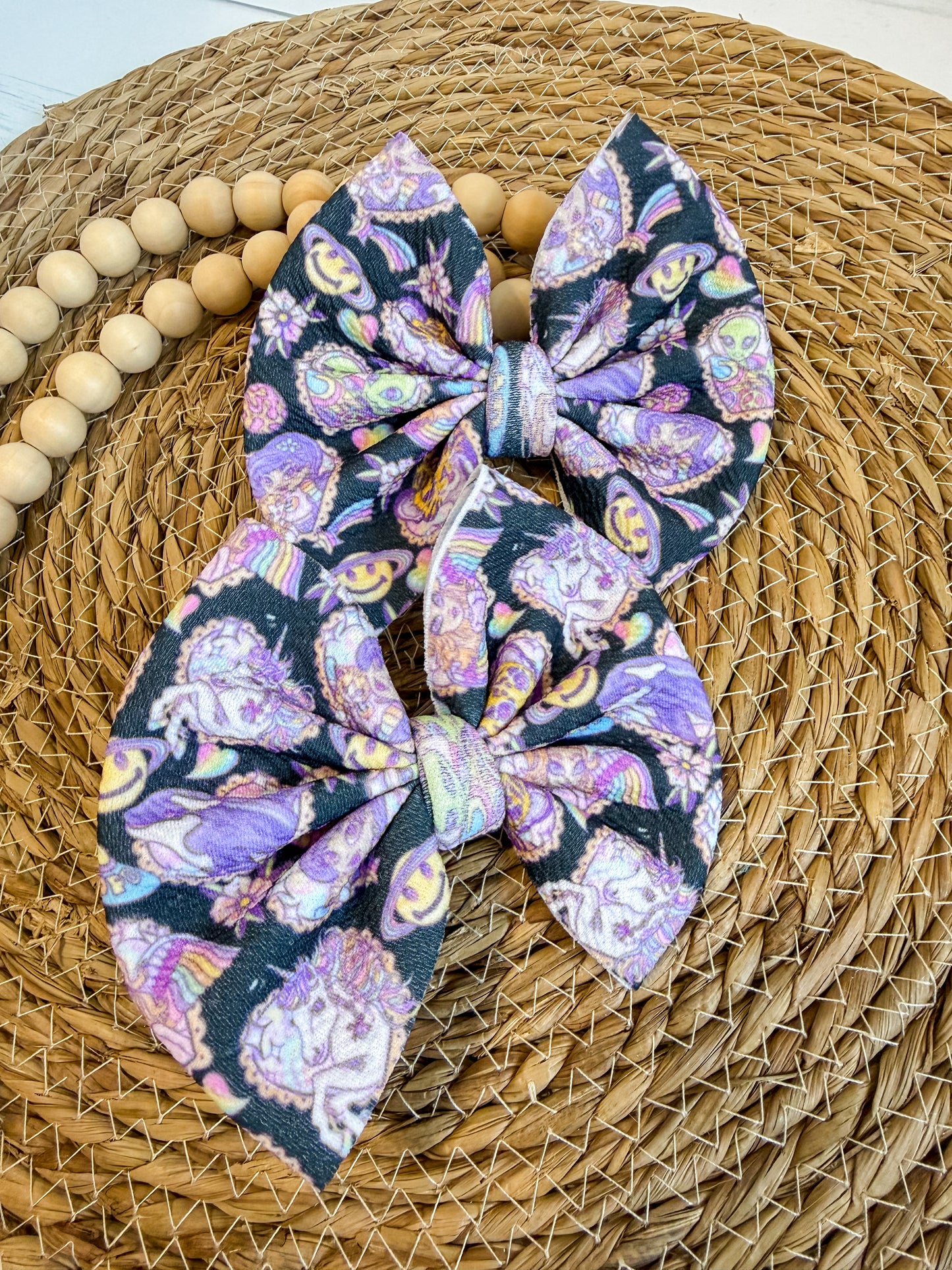 Lisa Frank inspired Big Bow