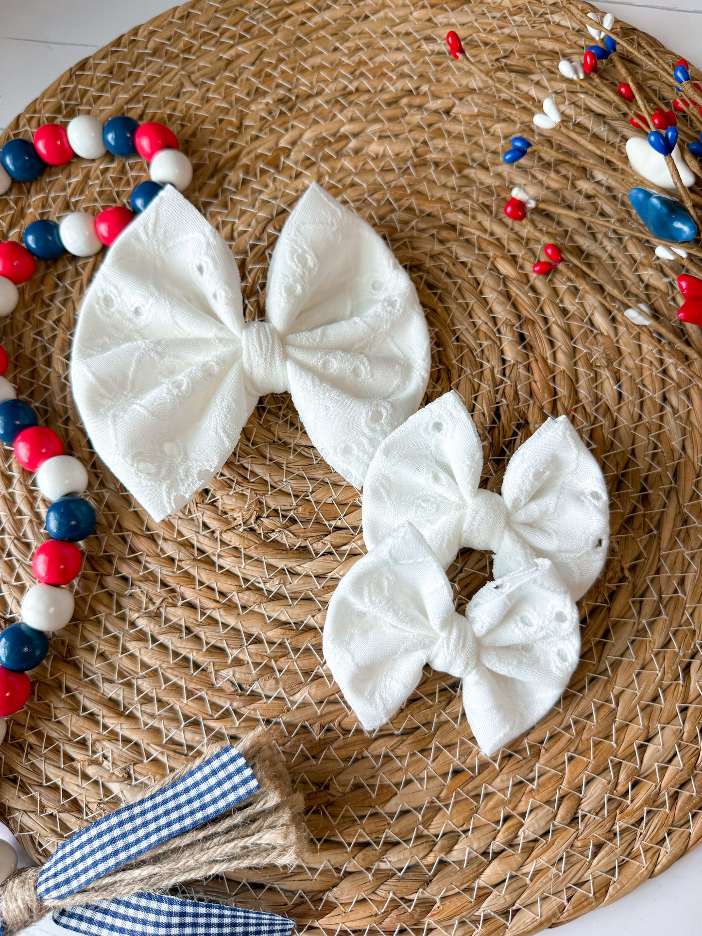 White Eyelet